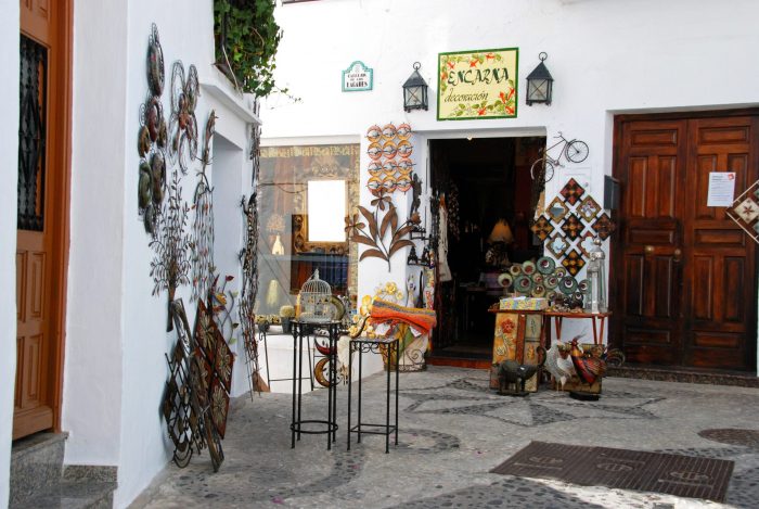 boetiekjes in Frigiliana