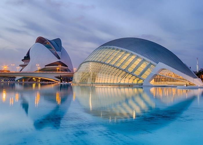 Stad van de kunsten en wetenschappen Valencia