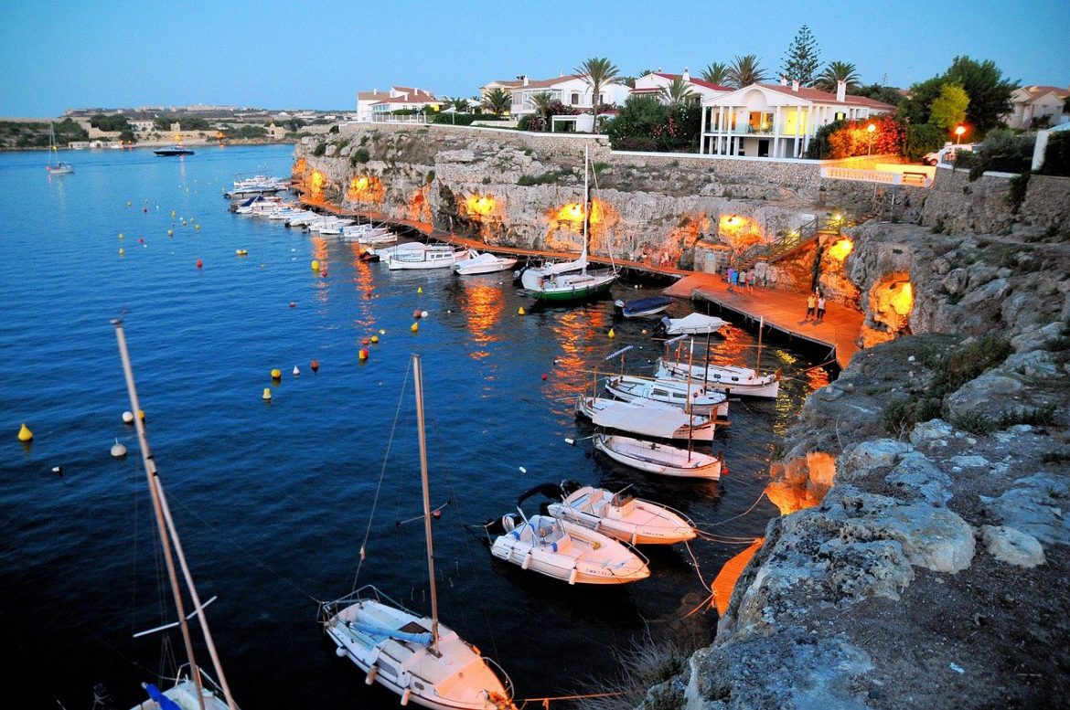 het rustig eiland Menorca