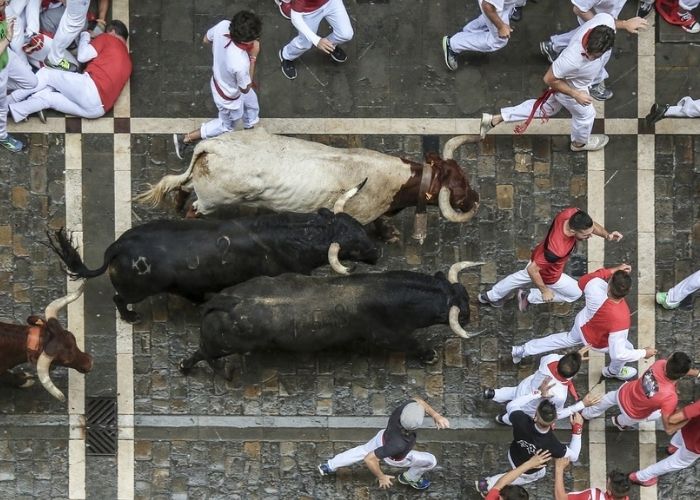 San Fermin fiesta