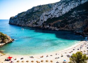 mooie baai Costa Blanca, Cala Granadella