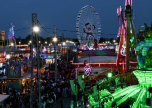 kermis op een feria in Sevilla