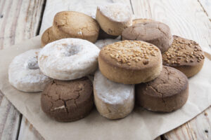 mantecados en polvorones, typische Spaanse kerstzoetigheden