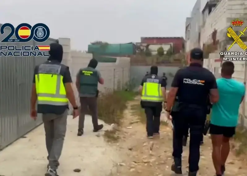 drugsbende opgerols bij Gibraltar