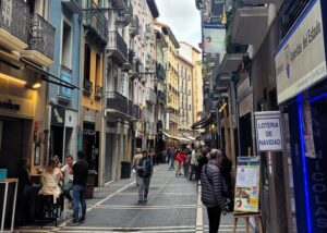 centrum van Pamplona