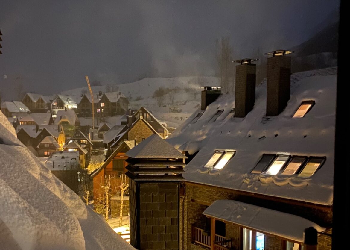 sneeuw Vall d'Aran Catalonië