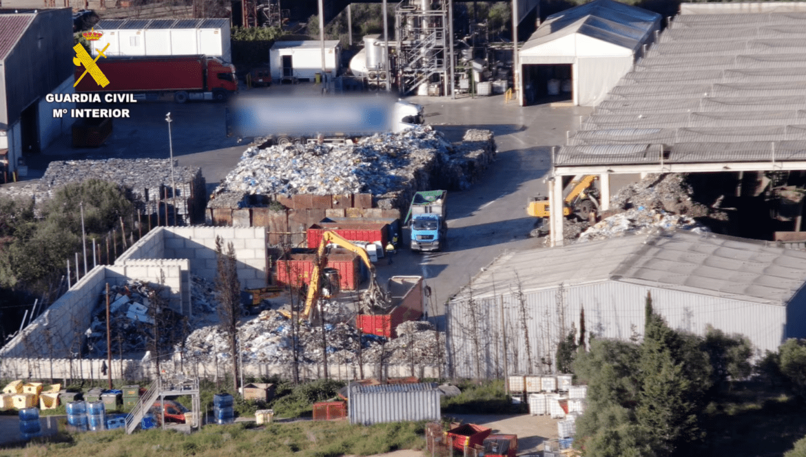 Illegaal afval Spanje