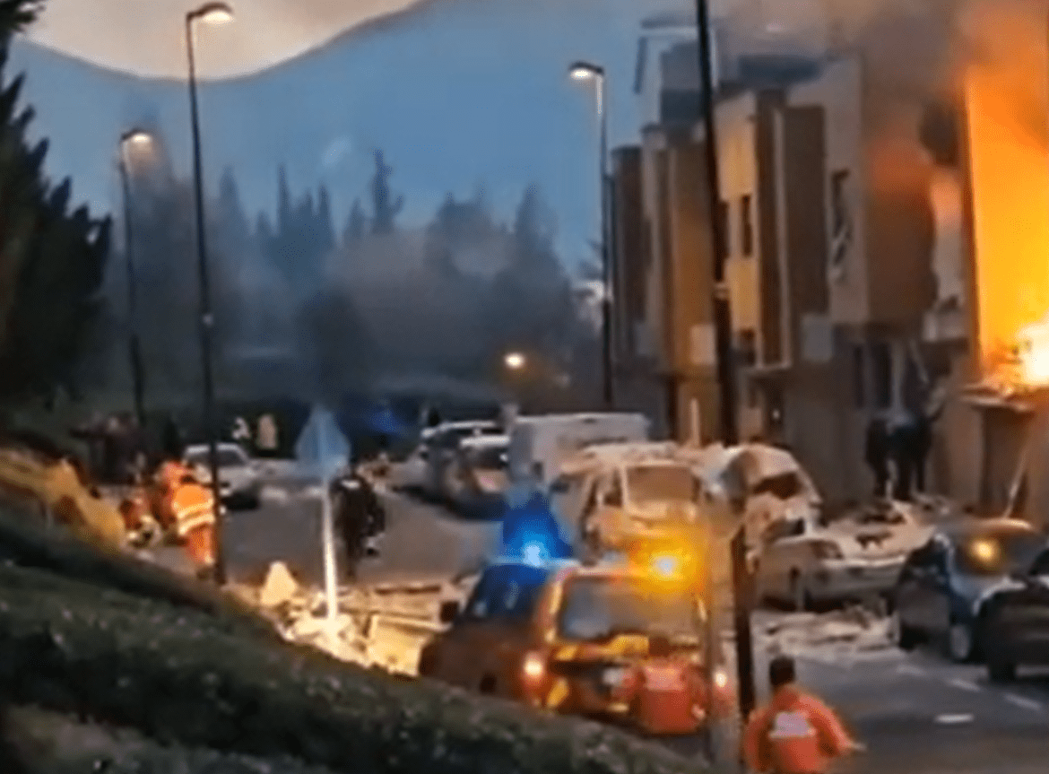 Gasexplosie Pamplona