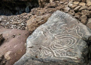 rotstekeningen La Palma