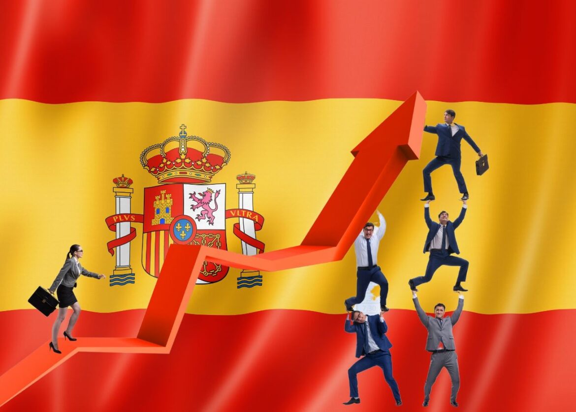 Spaanse economie groeit minder hard