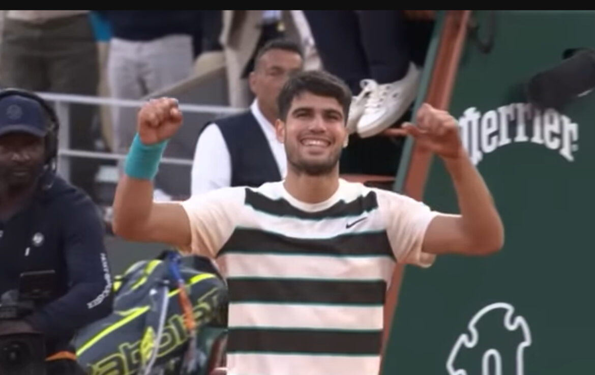 Carlos Alcaraz grote winnaar Roland Garros