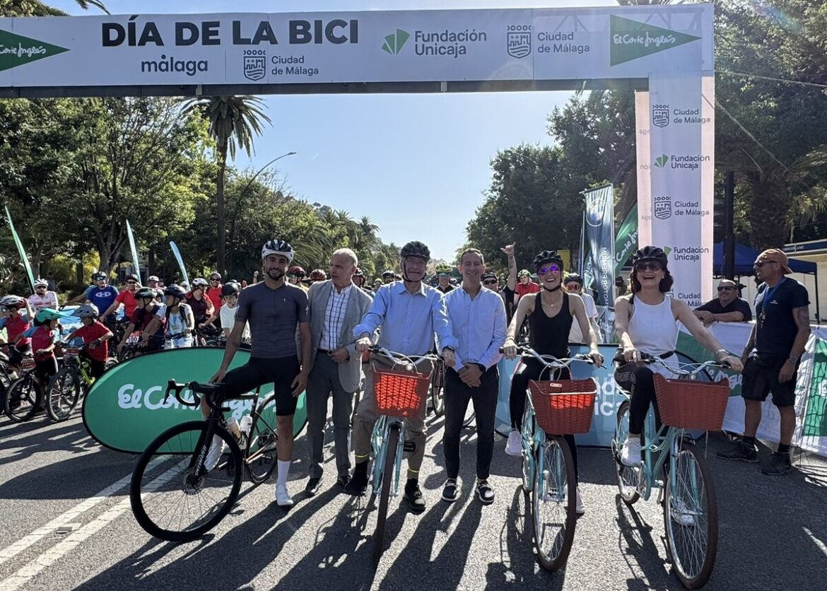 Dag van de Fiets in Málaga trekt veel belangstelling