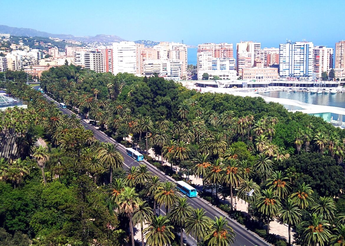 groen herstel Málaga om stad beter bestand te maken tegen hitte, erosie en biodiversiteit te vergroten