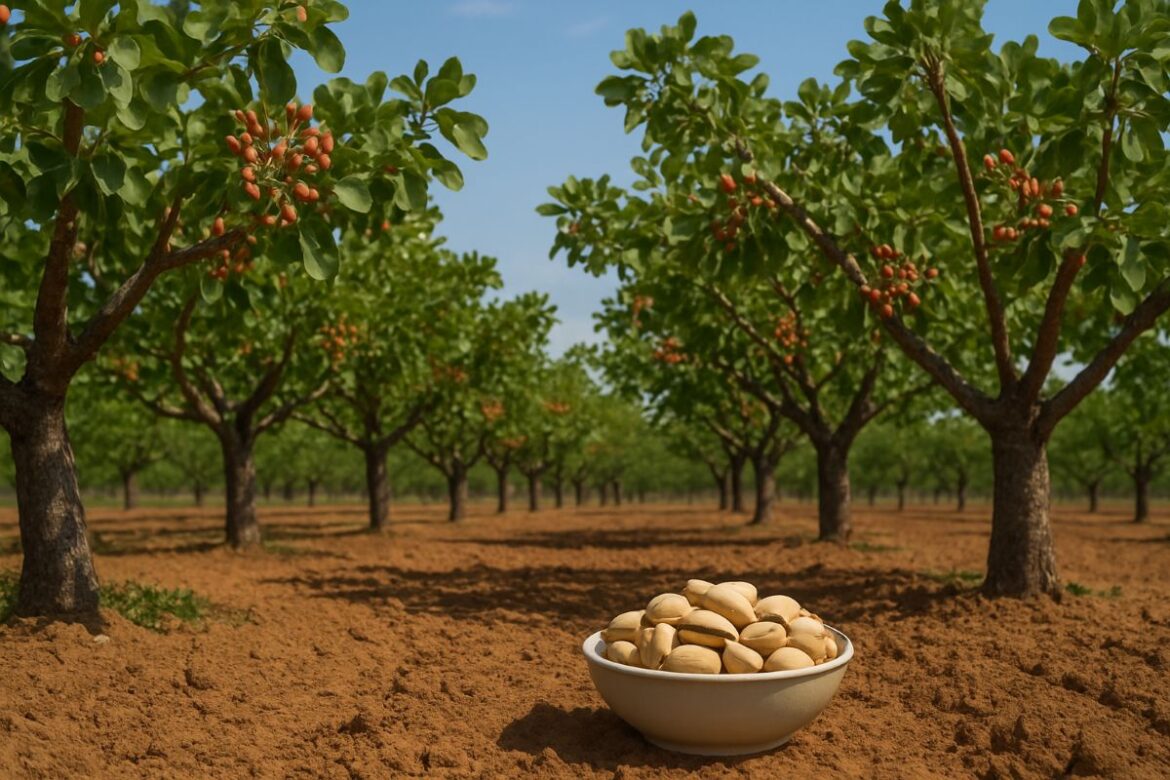 steeds meer pistache in Spaanse landbouw