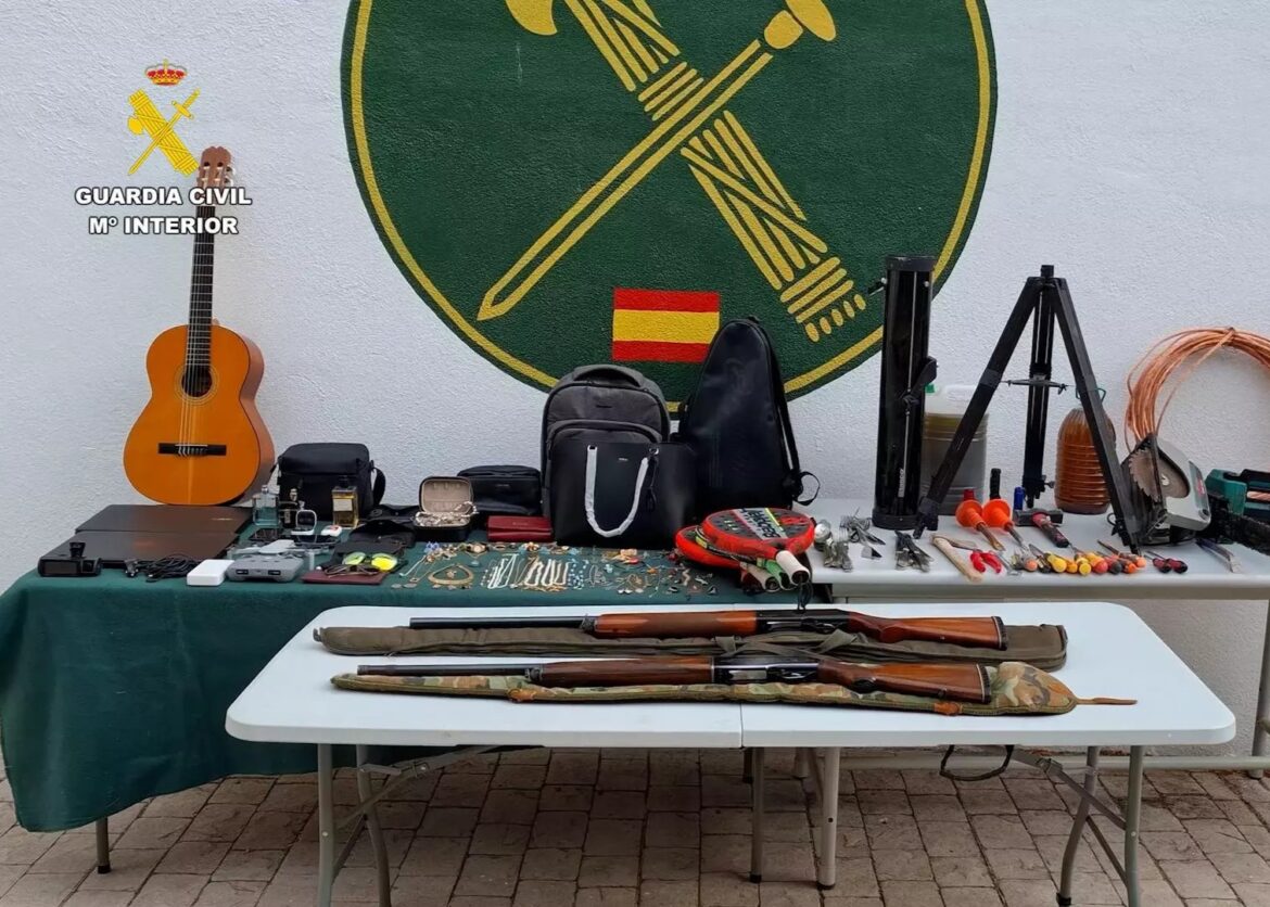 Man opgepakt voor reeks woninginbraken Costa Blanca