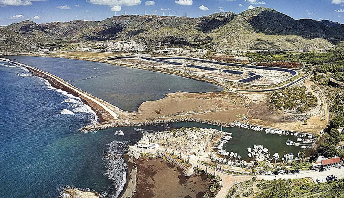 Baai Portmán, vervuiling Murcia