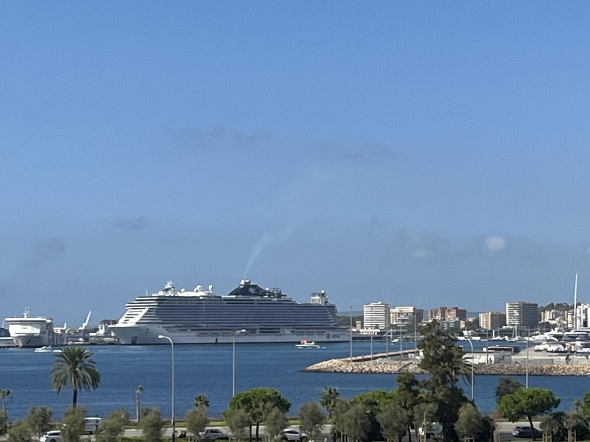 Cruiseschepen, aantal cruisepassagiers groeit in Spanje