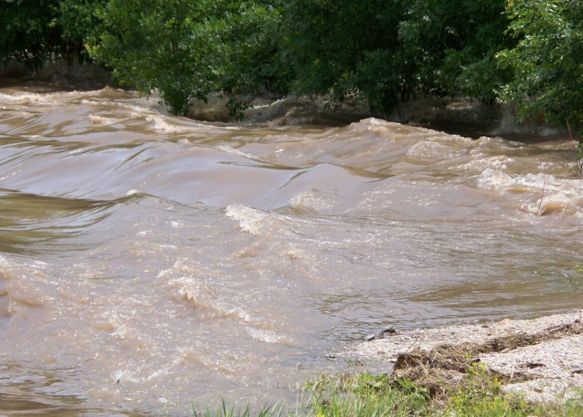 Snelstromende rivier