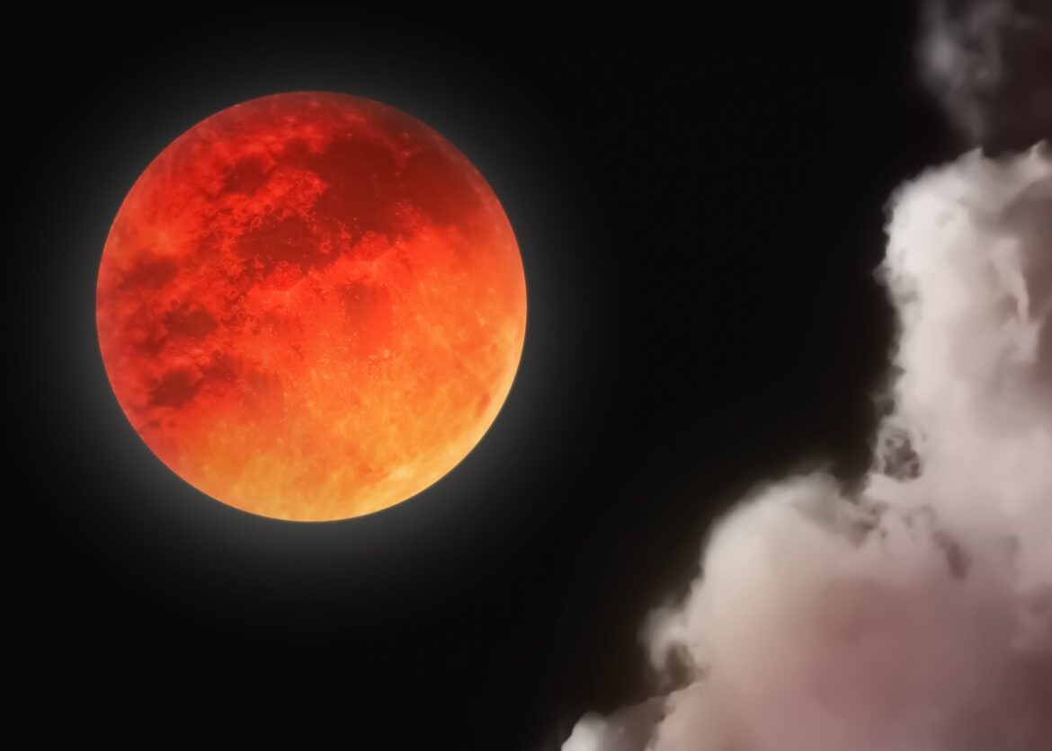 bloedmaan en eclipsen in september te zien in Spanje