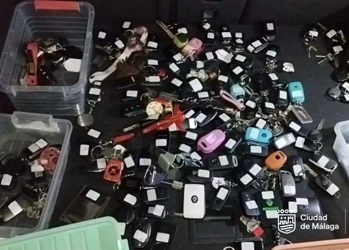 politie ontdekt illegale luchthavenparking in Málaga