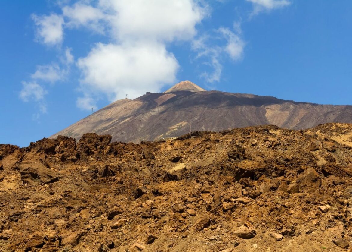 Uitbarsting Vulkaan Teide Tenerife