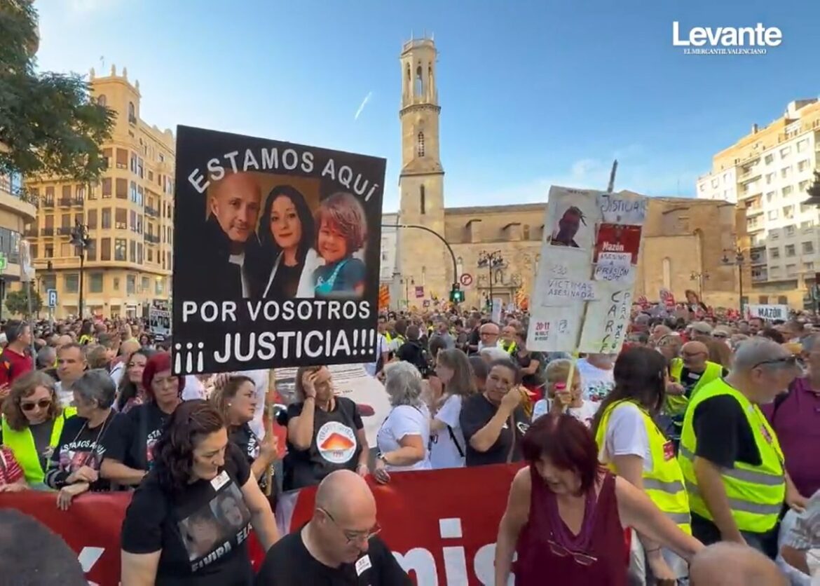 12e demonstratie DANA_ramp Valencia