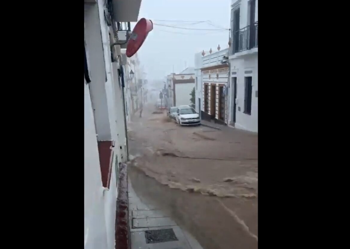 noodweer Huelva met honderden incidenten, chaos en zwaargewonde