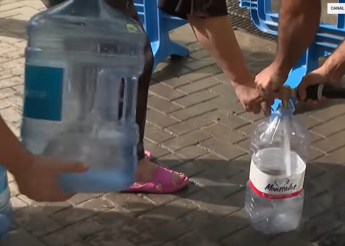 100.000 mensen zonder drinkwater in regio Murcia rond Mar Menor