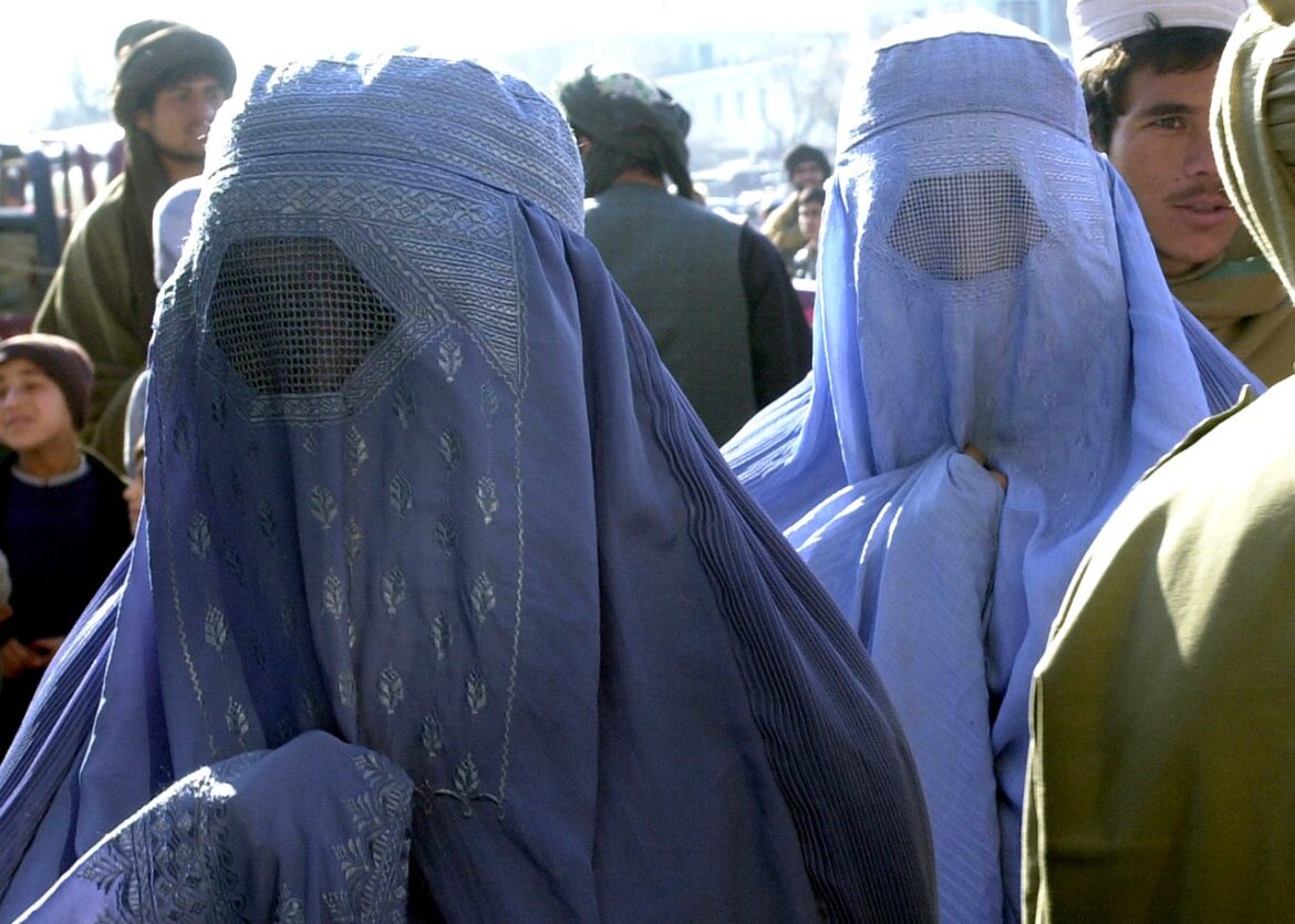 Vrouwen in burka