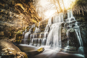waterval in Rupit i Pruit