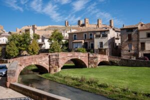 middeleeuwse brug Molina de Aragón