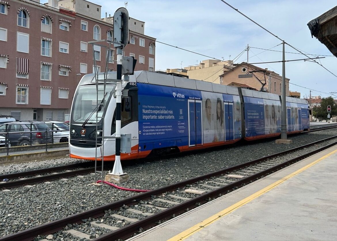TRAM tussen Benidorm en Villajoyosa rijdt weer