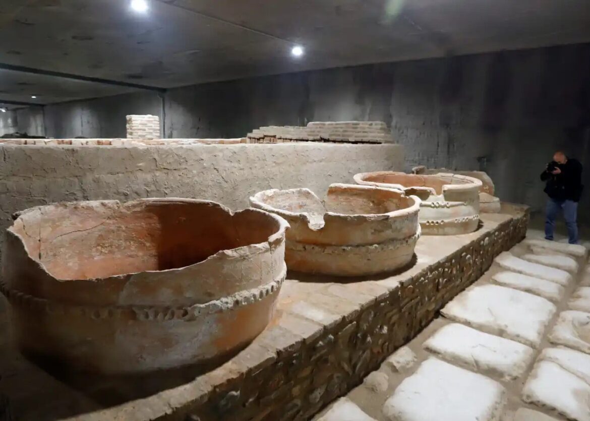 historische vondsten onder metro Málaga blijven buiten beeld