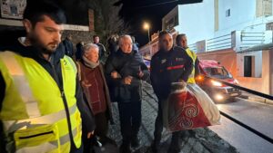 evacuaties in Dúdar