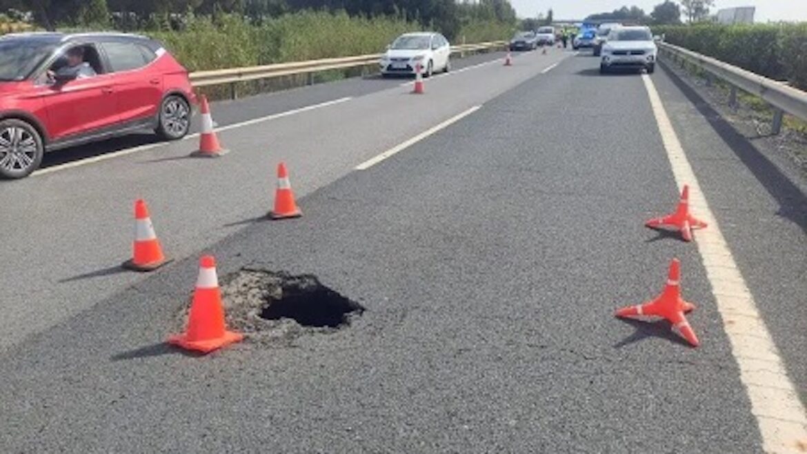 Spaanse wegen in slechte staat