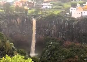 waterwonderen Canarische Eilanden, Barranco wordt waterval