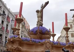 Los Gitanos Christusbeeld in Granada