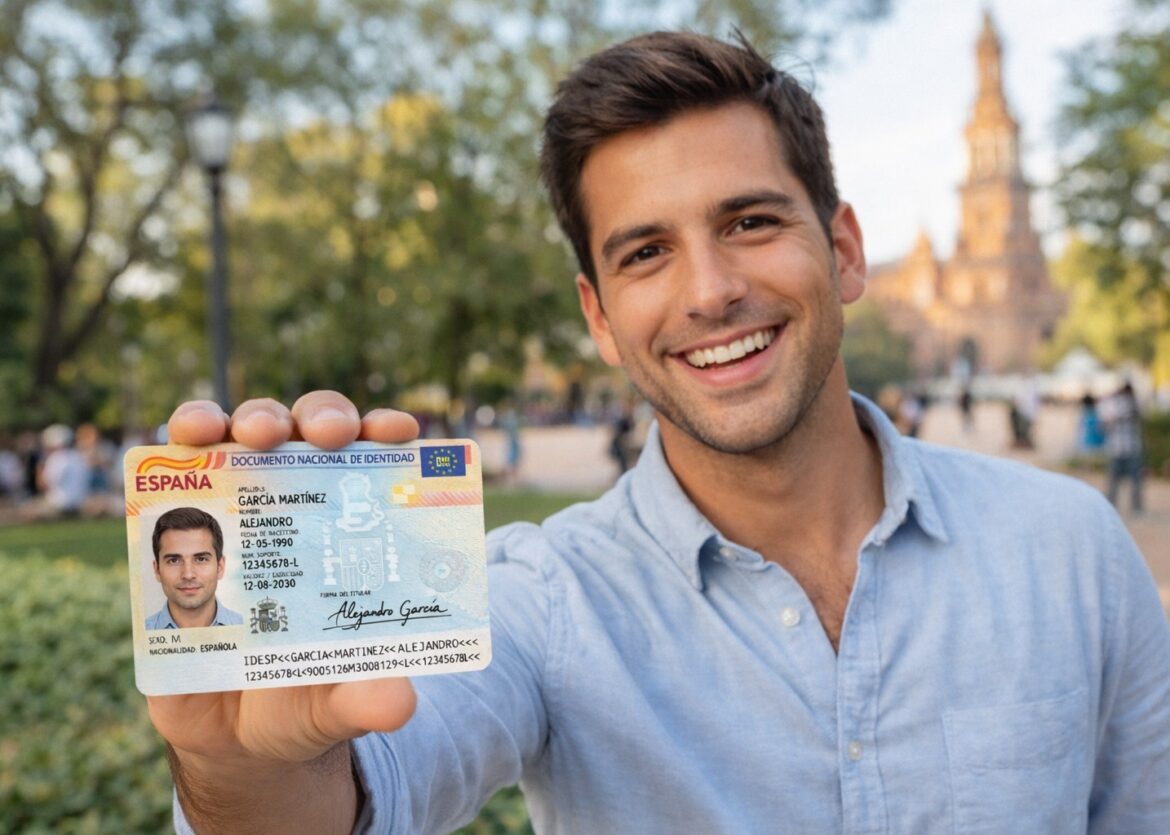 Twee achternamen op Spaanse ID-kaart