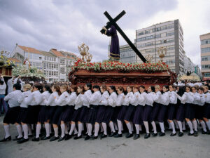 Semana Santa processie Ferrol