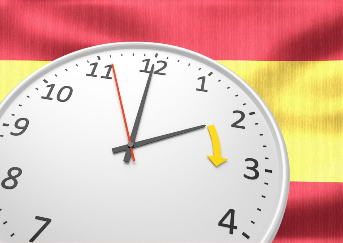 bijna zomertijd in Spanje