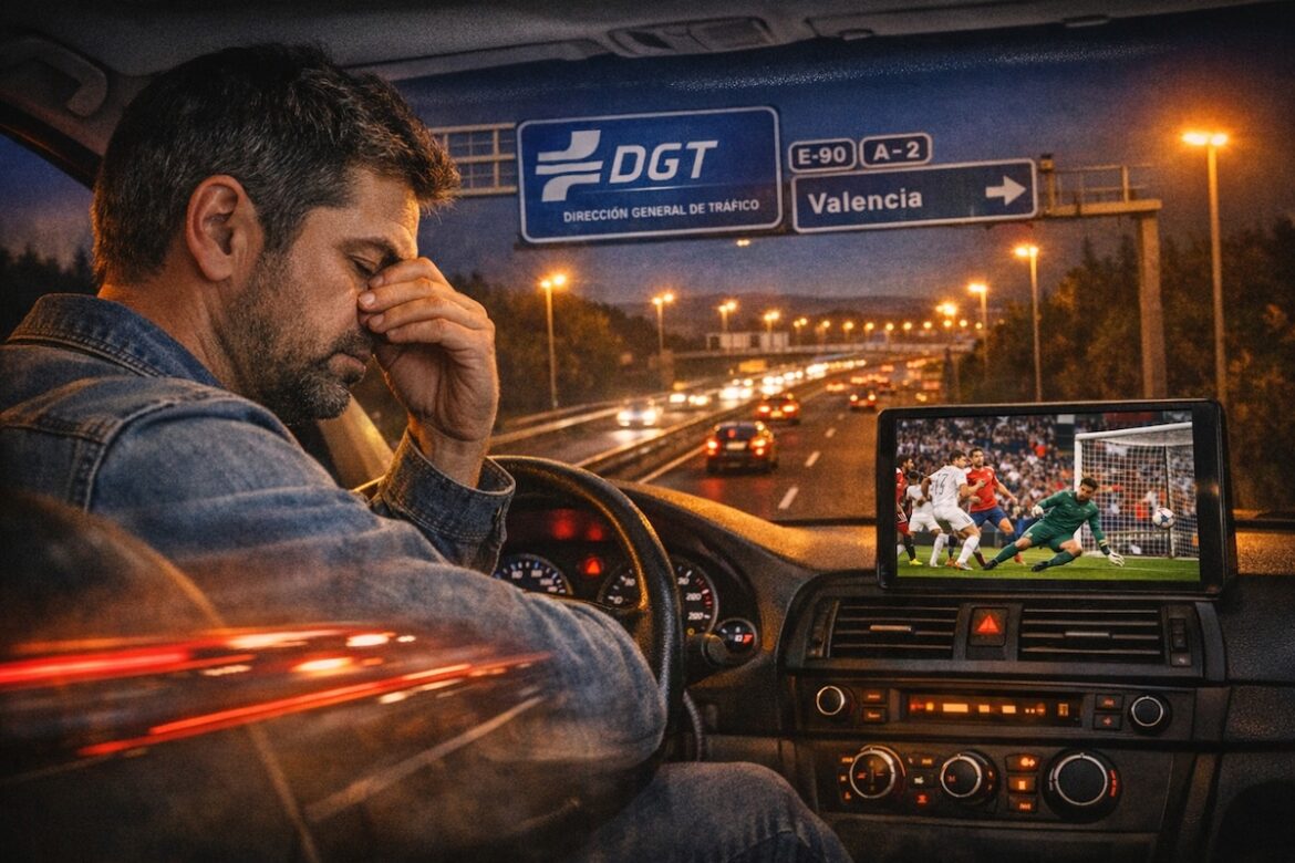 DGT slaperigheid en voetbal