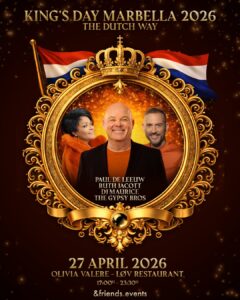 Koningsdag in Marbella