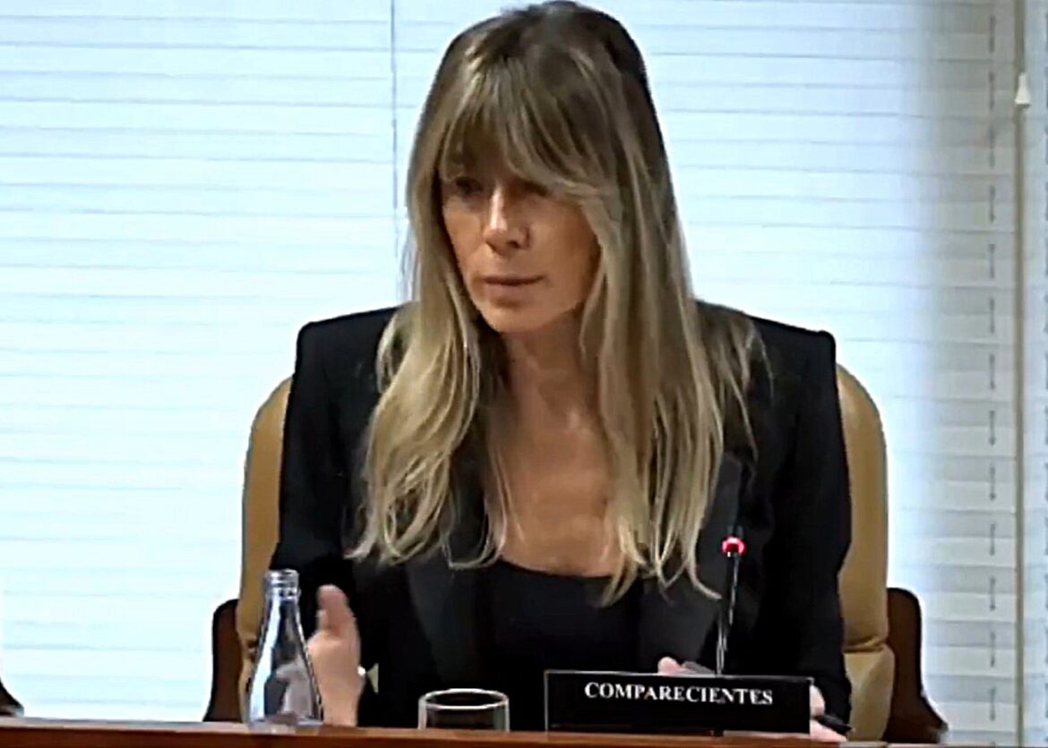 Begoña Gómez legt een verklaring af