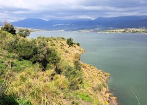 zicht op een vol La Viñuela