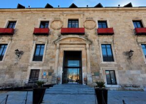 Ingang Parador Lerma
