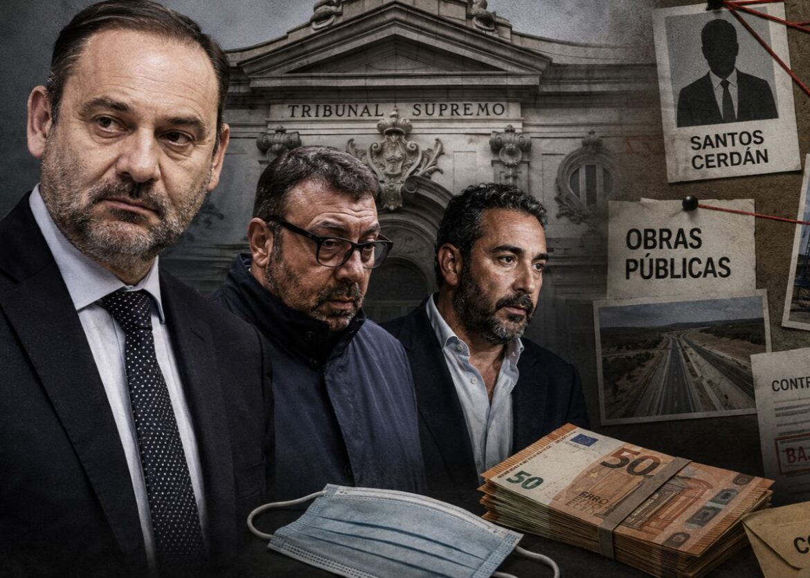 Ábalos, Koldo en De Aldama in een verder onderzoek rond de Koldo-zaak naar onder andere fraude bij openbare werken