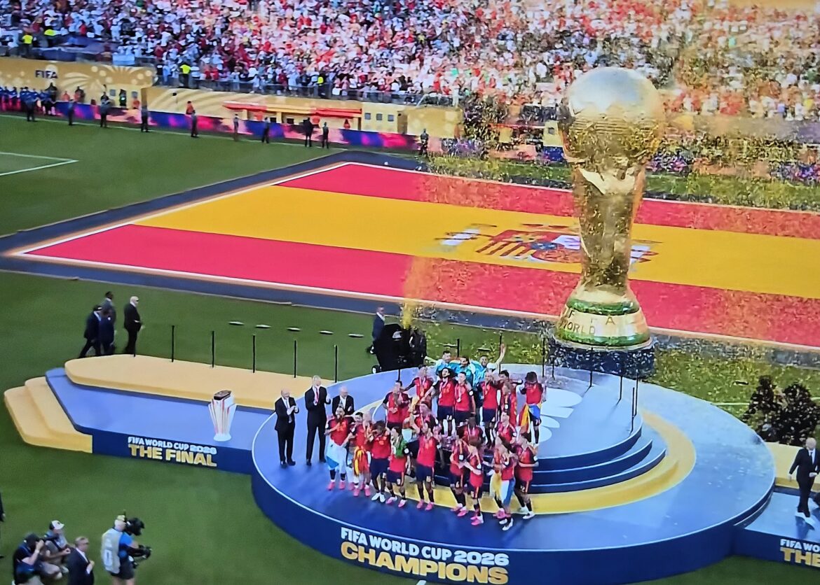 Spanje wereldkampioen voetbal 2026