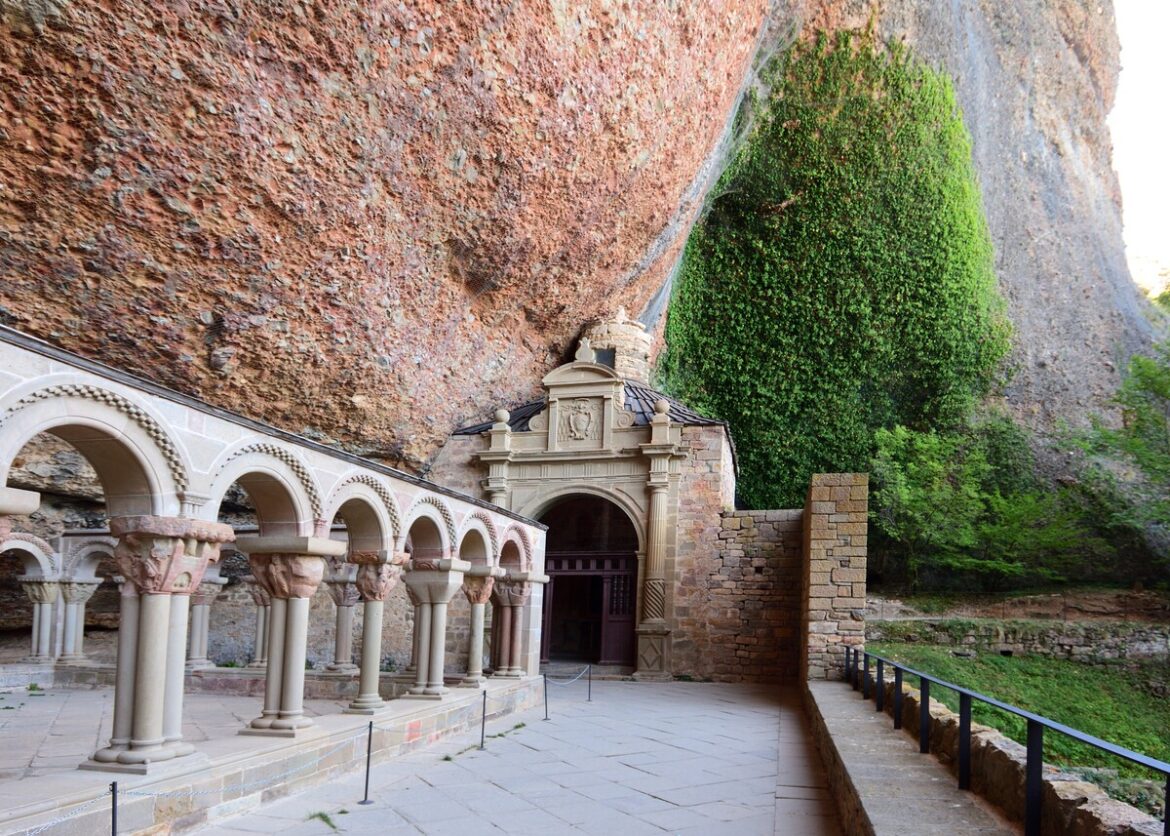 Monasterio San Juan de la Peña in Huesca in betere tijden