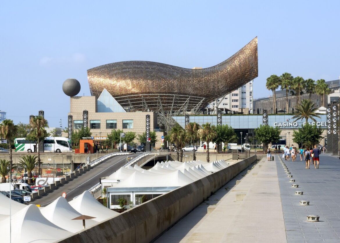 port Olímpic waar Casino Barcelona huist