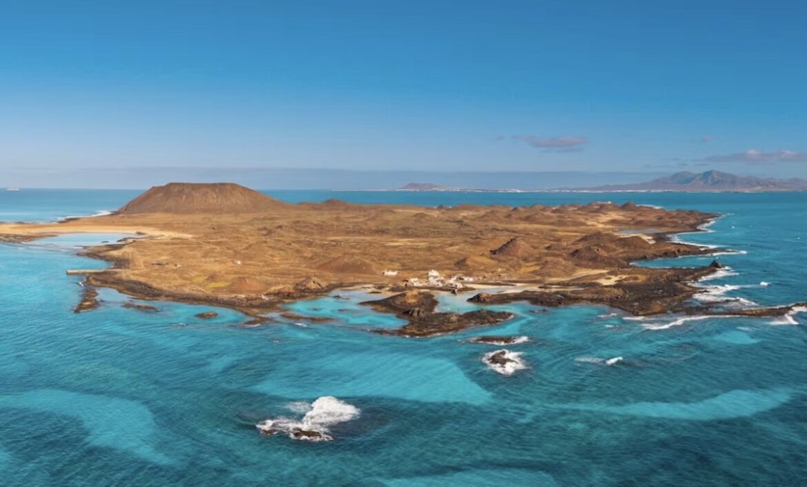 eiland Isla de Los Lobos